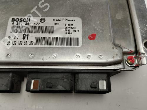 Computer motormanagement PEUGEOT 206 Hatchback (2A/C)  | BP19483587M57 