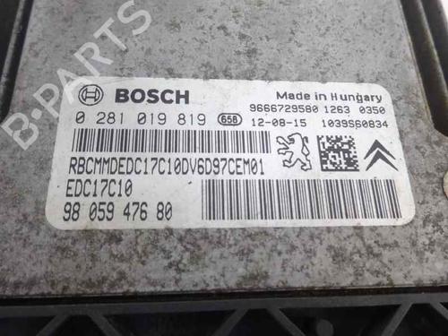 Engine control unit (ECU) PEUGEOT EXPERT Tepee (VF3X_) 1.6 HDi 90 8V | BP3436108M57 - Image 2