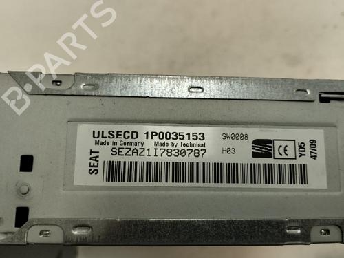 Used Radio SEAT LEON (1P1) 1.9 TDI (105 hp) 12309206