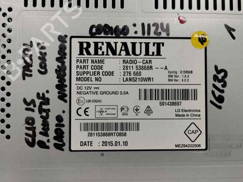 Used Radio RENAULT CLIO IV Grandtour (KH_) 0.9 TCe 90 (90 hp) 21394932