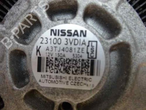 Used Alternator NISSAN JUKE (F15) 1.5 dCi (110 hp) 2506684