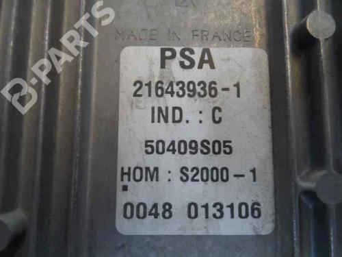 Engine control unit (ECU) CITROËN XSARA PICASSO (N68) 1.8 16V | BP199540M57 