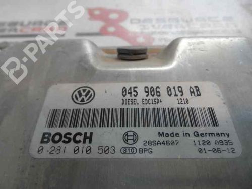 Engine control unit (ECU) VW POLO (9N_, 9A_) 1.4 TDI | BP200308M57 
