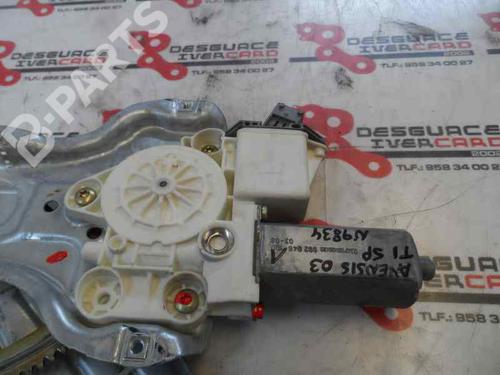Used Rear left window mechanism TOYOTA AVENSIS Saloon (_T25_) [2003-2008]  586126