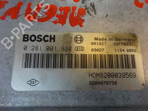 Used Engine control unit (ECU) RENAULT MEGANE I Classic (LA0/1_) 1.9 dCi (LA05) (105 hp) 2293588