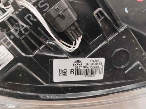 Right taillight RENAULT CLIO V (B7_) 1.5 Blue dCi 100 (B7AD) | BP26555963C35 - Image 2