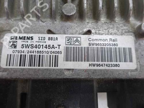 Motorstyringsenhed PEUGEOT 307 (3A/C) 2.0 HDi 90 (90 hp) 5219490