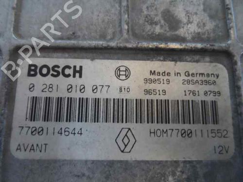 Computer motormanagement RENAULT MEGANE Scenic (JA0/1_) 1.9 dTi (JA0N) (98 hp) 1499647