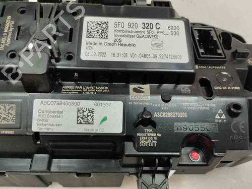 Instrument cluster SEAT ATECA (KH7, KHP) | BP21394530C47 - Image 2