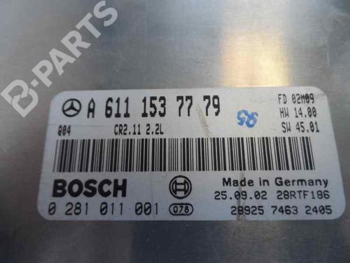 Engine control unit (ECU) MERCEDES-BENZ C-CLASS Coupe (CL203) C 220 CDI (203.706) | BP199428M57 