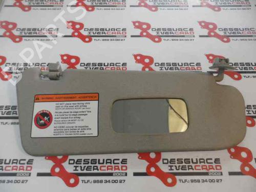 Used Right sun visor CHEVROLET AVEO / KALOS Hatchback (T250, T255) 1.4 (101 hp) 1623587