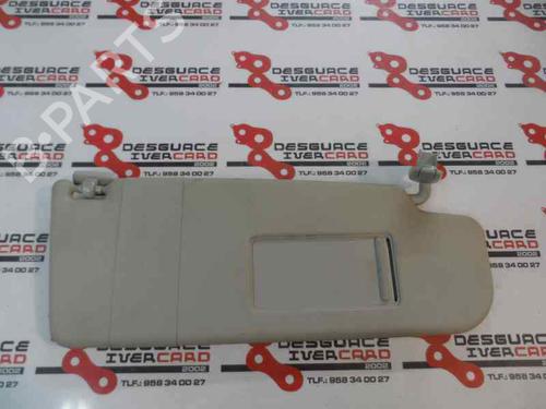 Right sun visor SKODA OCTAVIA II (1Z3) 1.6 | BP1623530I2