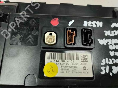 Pantalla multifuncion PEUGEOT 308 II (LB_, LP_, LW_, LH_, L3_) 1.2 THP 110 (110 hp) 30541270