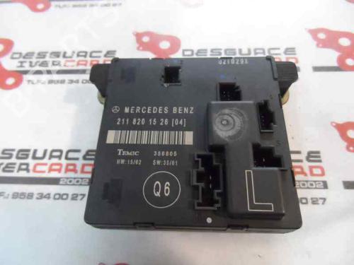 Elektronisk modul MERCEDES-BENZ E-CLASS (W211) E 220 CDI (211.006) (150 hp) 12443284