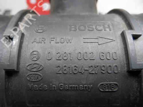 Used Mass air flow sensor KIA SPORTAGE II (JE_, KM_) [2004-2011]  1623492