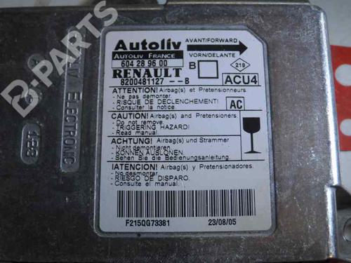 Kollisjonspute styreenhet RENAULT MEGANE II (BM0/1_, CM0/1_) 1.5 dCi (BM02, BM13, BM2A, CM02, CM13) | BP585552M53 