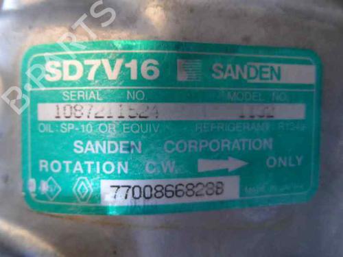 Used AC compressor RENAULT MEGANE I (BA0/1_) 2.0 i (BA0G) (114 hp) 317258