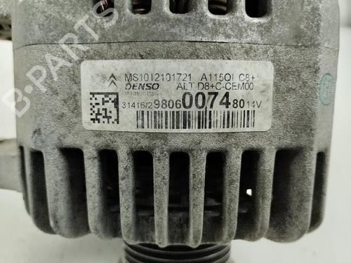 Generator PEUGEOT 308 II (LB_, LP_, LW_, LH_, L3_) 1.2 THP 130 (131 hp) 17533179