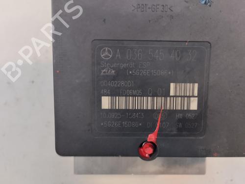 ABS pump MERCEDES-BENZ C-CLASS Coupe (CL203) C 180 Kompressor (203.746) | BP16241619M43 