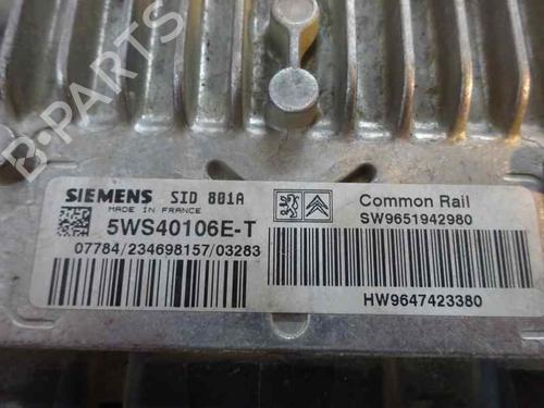 Engine control unit (ECU) CITROËN XSARA (N1) 2.0 HDi 90 | BP1726265M57