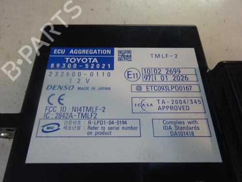 Used Control unit TOYOTA YARIS (_P9_) 1.3 VVT-i (SCP90_, SCP90R) (87 hp) 11724186