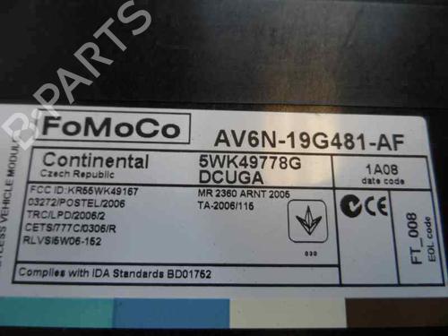 elektronisk-modul-ford-focus-iii-av6n-19g481-af-2011-1-2010-2011-2012-2013-2014-2015-2016-2017-2018-2019-2020-219899 main image
