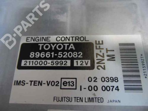 Engine control unit (ECU) TOYOTA YARIS (_P1_) 1.3 (NCP10, SCP12_) | BP201260M57 