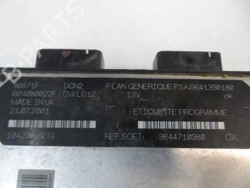 Used Engine control unit (ECU) PEUGEOT 306 Hatchback (7A, 7C, N3, N5) [1993-2003]  354818