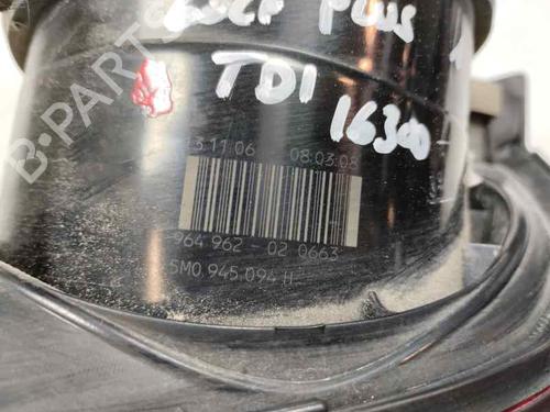 Right tailgate light VW GOLF PLUS V (5M1, 521) 1.9 TDI | BP30540703C80