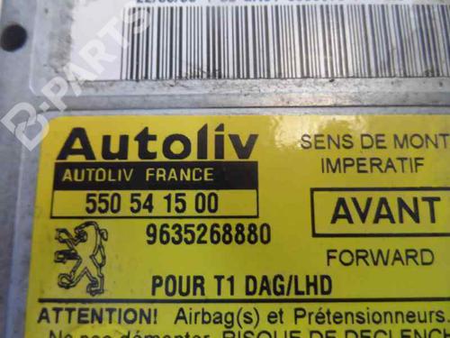 ECU airbags PEUGEOT 206 Hatchback (2A/C)  | BP1339557M53 