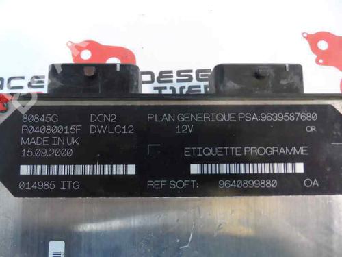 Computer motormanagement PEUGEOT 206 Hatchback (2A/C) 1.9 D | BP200460M57 