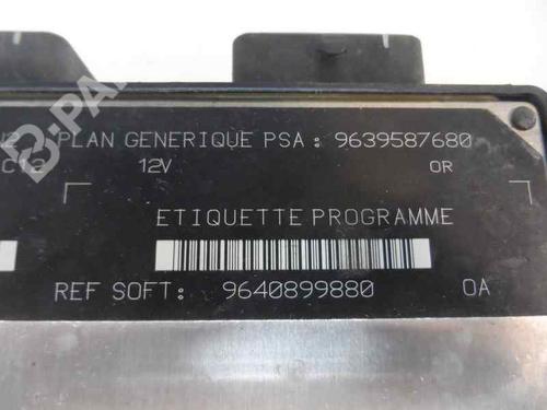 Engine control unit (ECU) PEUGEOT 206 Hatchback (2A/C) 1.9 D | BP354902M57 