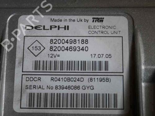 Used Engine control unit (ECU) RENAULT MEGANE II (BM0/1_, CM0/1_) 1.5 dCi (BM0F, BM0T, BM2B, CM0F, CM0T) (82 hp) 198470