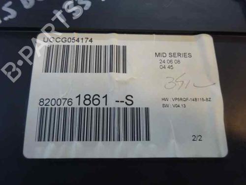 Used Instrument cluster RENAULT CLIO III Grandtour (KR0/1_) 1.5 dCi (KR0F) (86 hp) 2708204