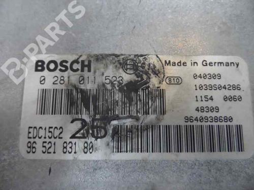 Engine control unit (ECU) CITROËN XSARA (N1) 2.0 HDi 90 | BP199612M57 