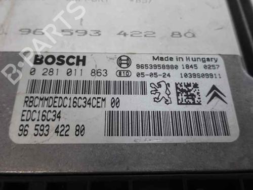 Used Engine control unit (ECU) CITROËN C4 I (LC_) 1.6 HDi (90 hp) 5158931