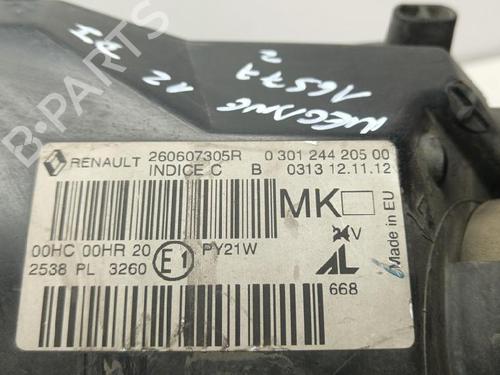 Left headlight RENAULT MEGANE III Hatchback (BZ0/1_, B3_) 1.2 TCe (BZ2B, BZ11) | BP35743394C28 - Image 3