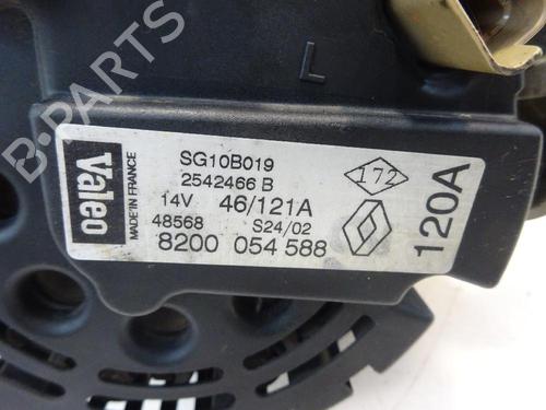 Generator RENAULT SCÉNIC I MPV (JA0/1_, FA0_) 1.9 dCi (JA05, JA1F) (102 hp) 10718111