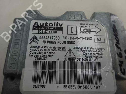 Kollisjonspute styreenhet CITROËN C4 Grand Picasso I (UA_) 1.6 HDi (109 hp) 6445106