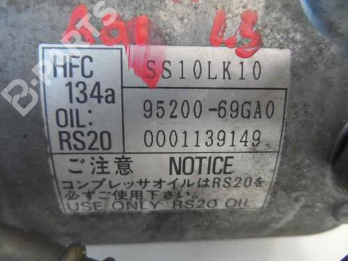 AC compressor SUZUKI WAGON R+ Hatchback (EM) 1.0 (RC410, SR410, SR412) | BP5117119M34 