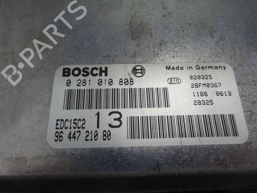 Used Engine control unit (ECU) CITROËN C5 I (DC_) 2.0 HDi (DCRHZB, DCRHZE) (109 hp) 7656887