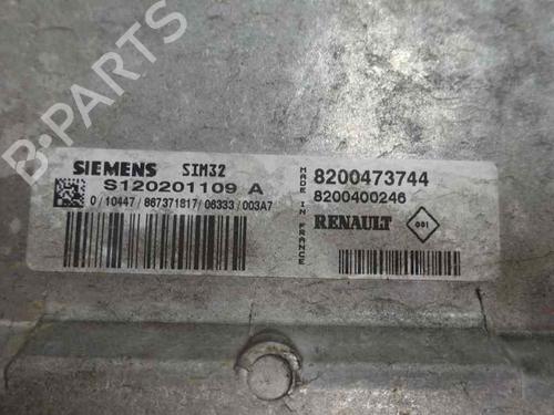 Engine control unit (ECU) RENAULT CLIO II (BB_, CB_)  | BP5950574M57 