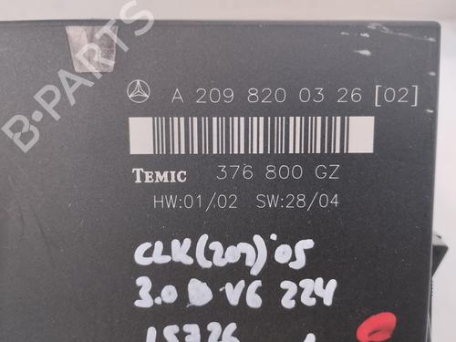 Electronic module MERCEDES-BENZ CLK (C209) CLK 320 CDI (209.320) | BP15640284M83 