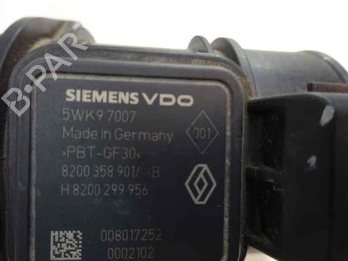 Used Mass air flow sensor RENAULT LAGUNA III (BT0/1) 1.5 dCi (BT00, BT0A, BT0T, BT1J) (110 hp) 2997713