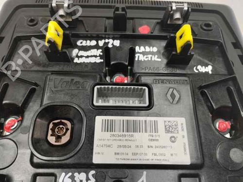 Display de informações RENAULT CLIO V (B7_) 1.5 Blue dCi 100 (B7AD) (101 hp) 26555950