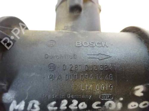 Mass air flow sensor MERCEDES-BENZ C-CLASS (W202) C 220 CDI (202.133) | BP2330614M95