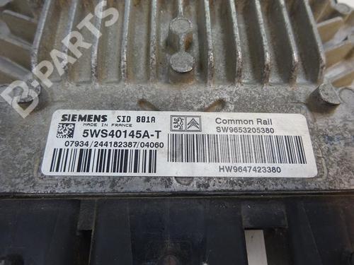 Engine control unit (ECU) PEUGEOT 307 (3A/C) 2.0 HDi 90 | BP11514146M57 