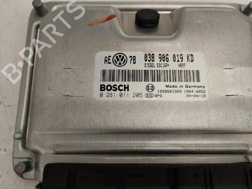 engine-control-unit-ecu-vw-passat-b55-3b3-038-906-019-kd-2004-2000-2001-2002-2003-2004-2005-16358600 main image