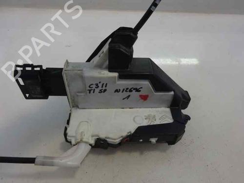 Venstre bagtil lås CITROËN C3 II (SC_) 1.4 HDi 70 (SC8HZC, SC8HR0, SC8HP4) (68 hp) 3408510