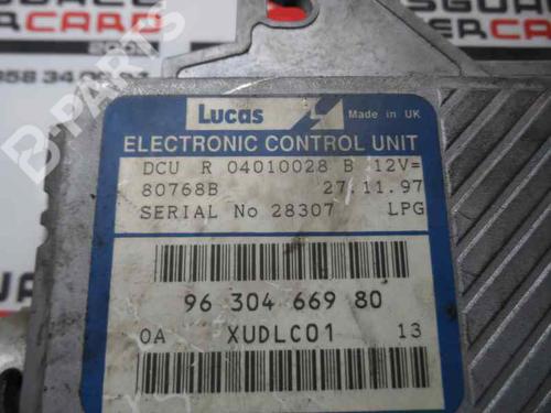 Engine control unit (ECU) PEUGEOT 406 (8B)  | BP200411M57 